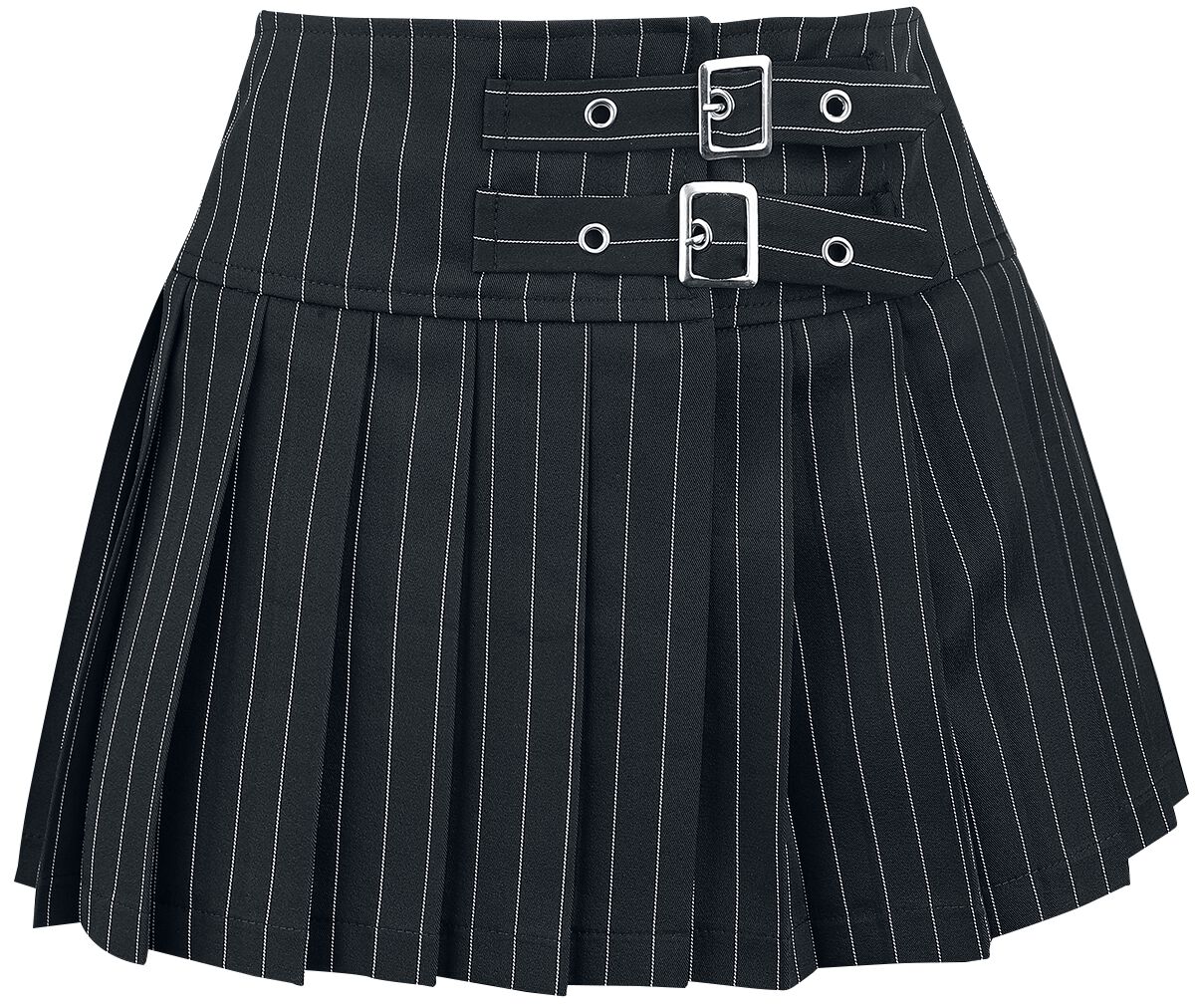 5059075274750 - Sisterhood Skirt Kurzer Rock schwarz weiß in L