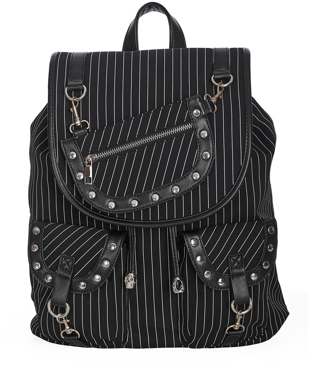 5059075344927 - Black Core Pinstripe Rucksack schwarz