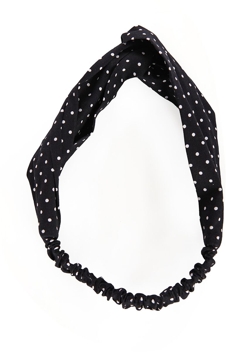 5059075347881 - Adelaide Headband Haarband schwarz weiß