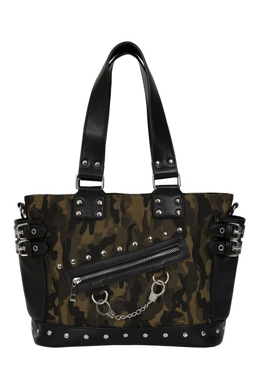 5059075415771 - Hellbound Wish Camo Handtasche camouflage