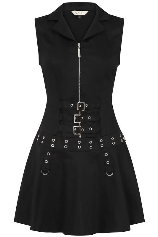 5059075421468 - Astrid Dress Kurzes Kleid schwarz in XL 5059075421468 - Astrid Dress Kurzes Kleid schwarz in XL