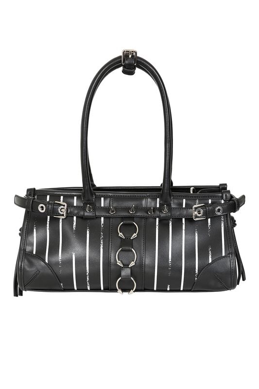 5059075455319 - Blackthorne Handtasche schwarz weiß