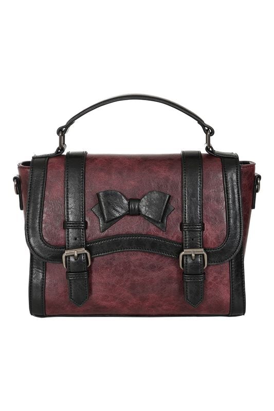 5059075455432 - Vintage Voyager Handtasche burgund