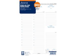 5059145487448 - FILOFAX® Kalendereinlagen DIN A4 multilingual 2023 weiß