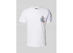 5059415289925 - T-Shirt mit Label-Print