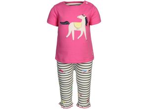 5059477717541 - Tom Joule® - T-Shirt POPPY mit Leggings in pink Gr74 80