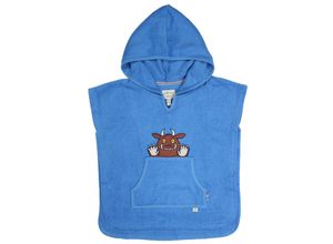 5059477731608 - Tom Joule® - Badeponcho ROCKPOOLER - GRUFF in blau Gr98 104