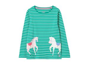 5059477873131 - Tom Joule® - Langarmshirt BESSIE HORSE in grün Gr98