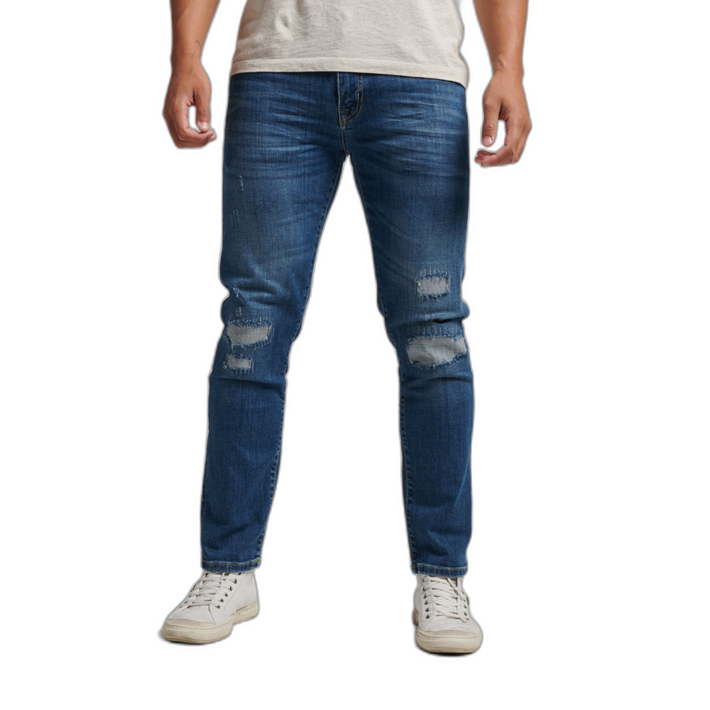 5059726248833 - Schmale gerade geschnittene Jeans aus Bio-Baumwolle Superdry