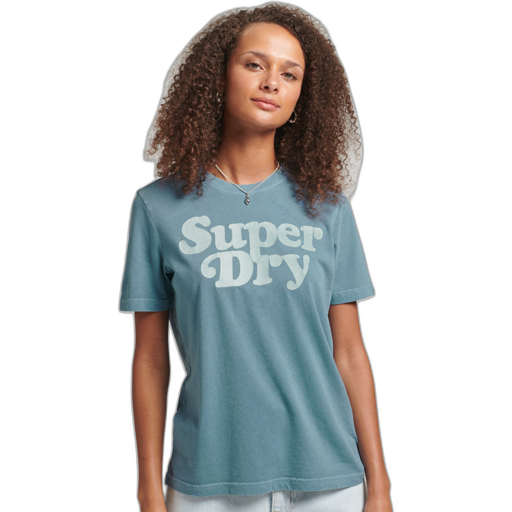 5059726408053 - Womens Klassisches Cooper 70s T-Shirt mit Logo Grau - Größe 44