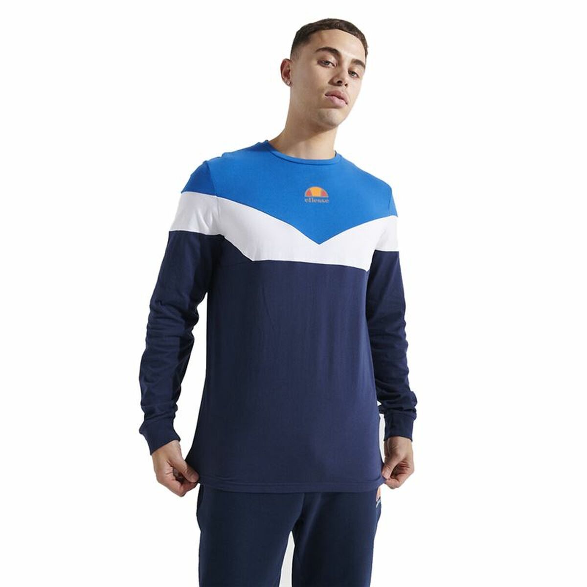 5059732525799 - Herren Langarm-T-Shirt Pavloti Blau 5059732525799 - Herren Langarm-T-Shirt Pavloti Blau