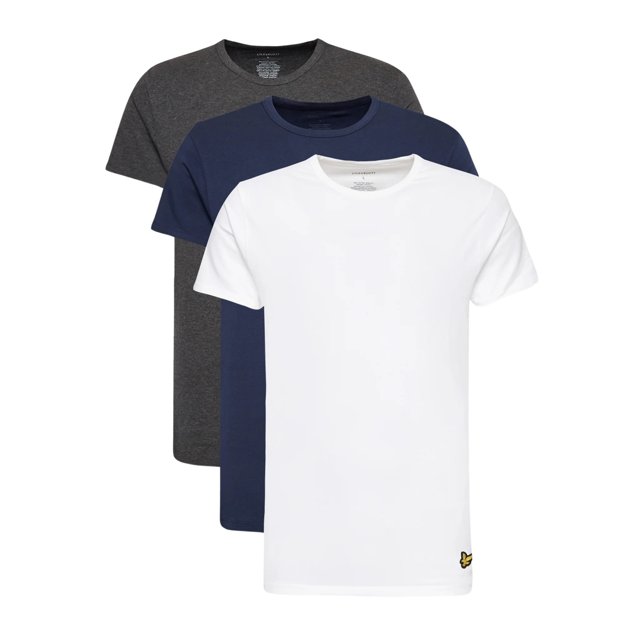 5059775005142 - 3er-Set T-Shirts Lyle & Scott