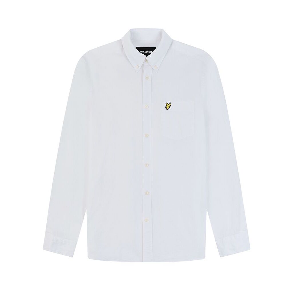 5059775083812 - Button-up Langarmhemd aus Leinen und Baumwolle Lyle & Scott