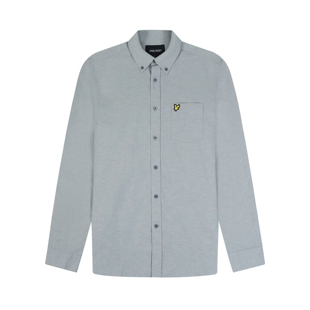 5059775083973 - Button-up Langarmhemd aus Leinen und Baumwolle Lyle & Scott