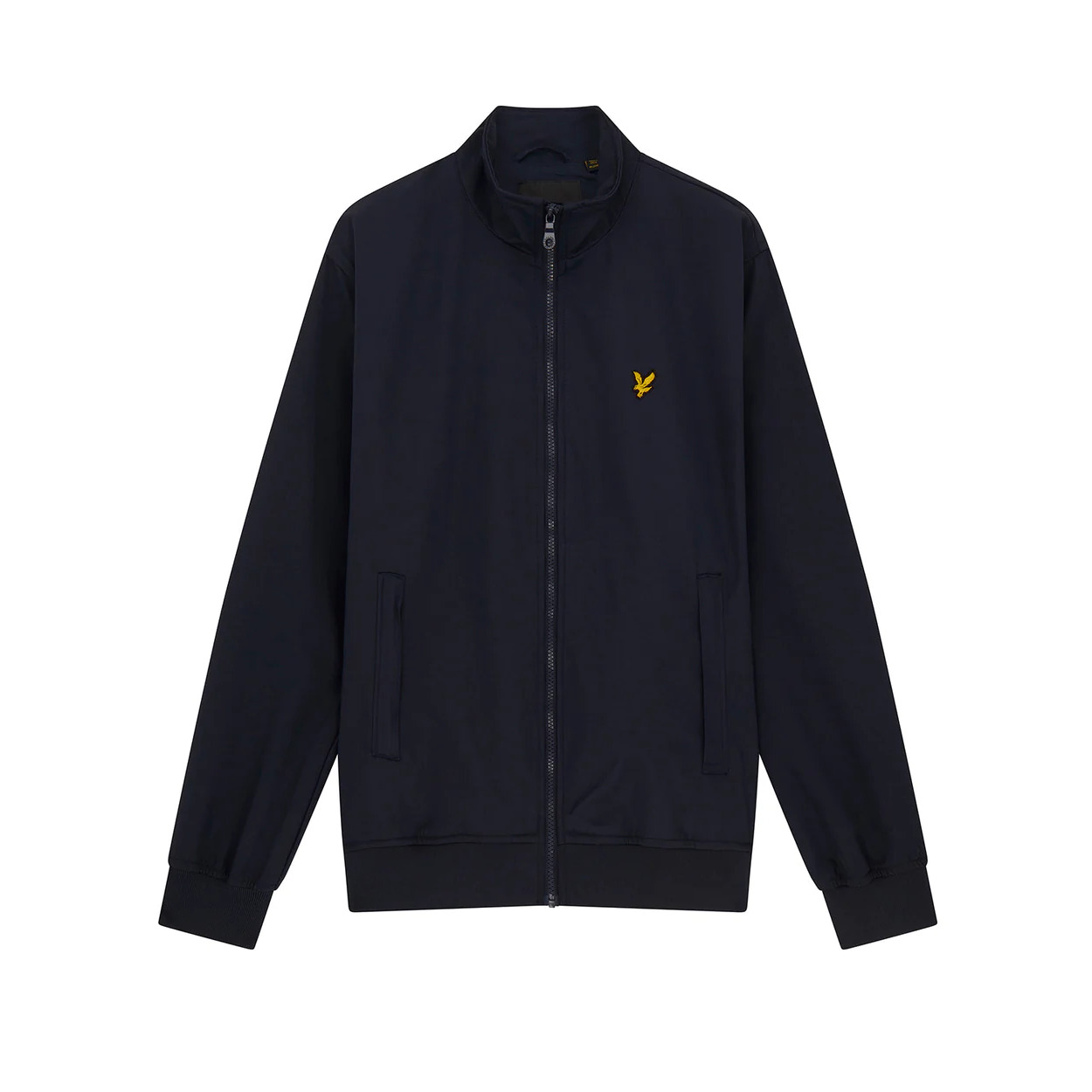 5059775187466 - Jacke mit Kaminkragen aus Strick Lyle & Scott