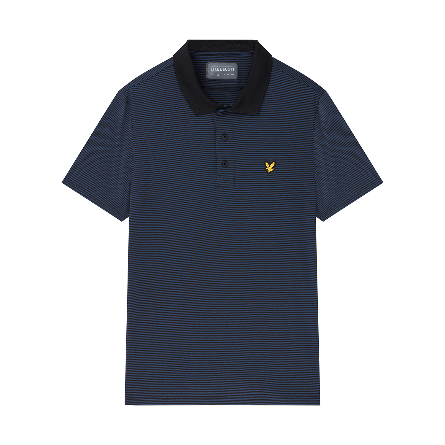 5059775260916 - Polo-Shirt mit leichtem Mikrostreifen Lyle & Scott