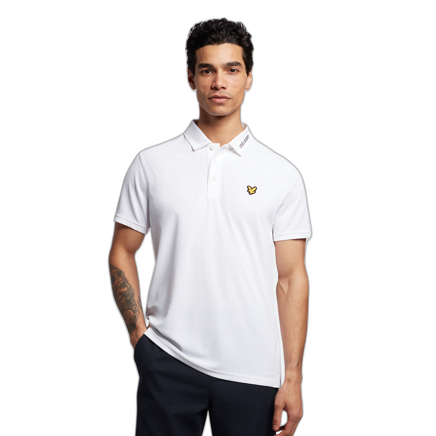 5059775297103 - Polo-Shirt Tech Collar Logo