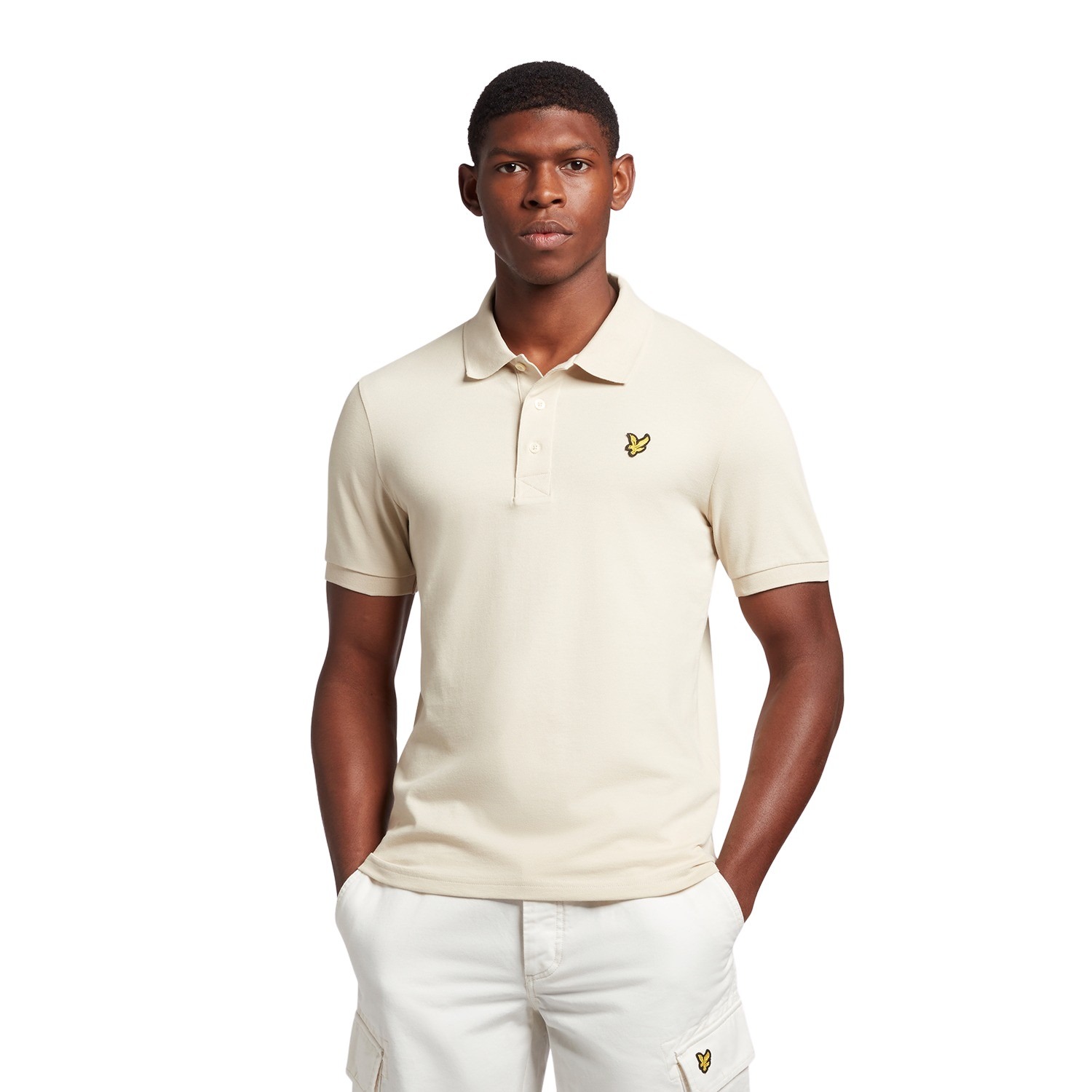 5059775367080 - Einfarbiges Poloshirt Lyle & Scott 5059775367080 - Einfarbiges Poloshirt Lyle & Scott