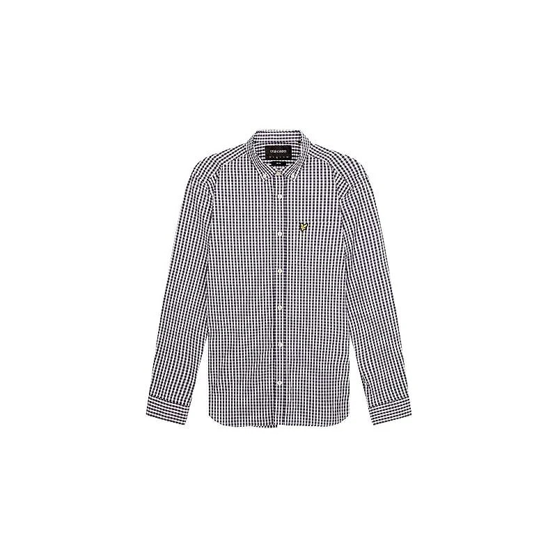 5059775586696 - Schmal geschnittenes Langarmshirt Gingham