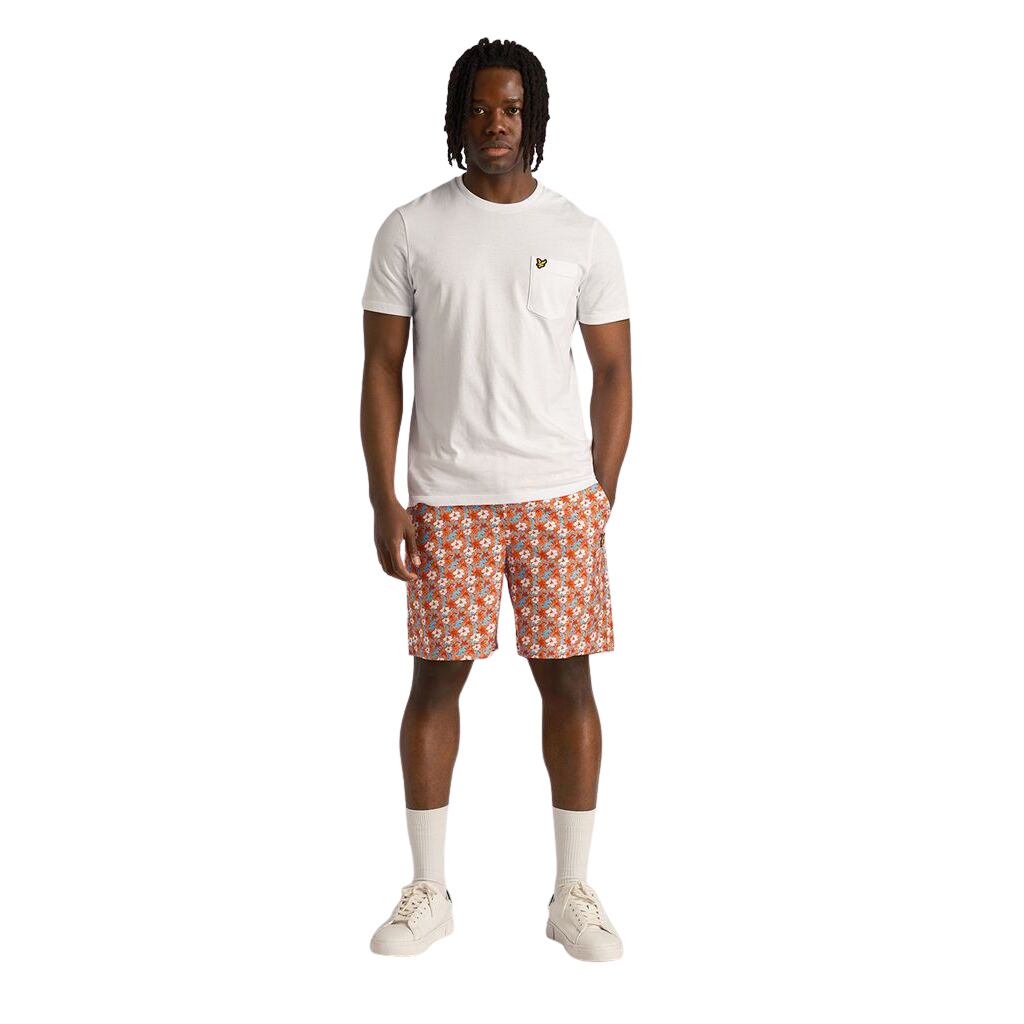 5059775635561 - Kurzer Overall mit floralem Muster Lyle & Scott