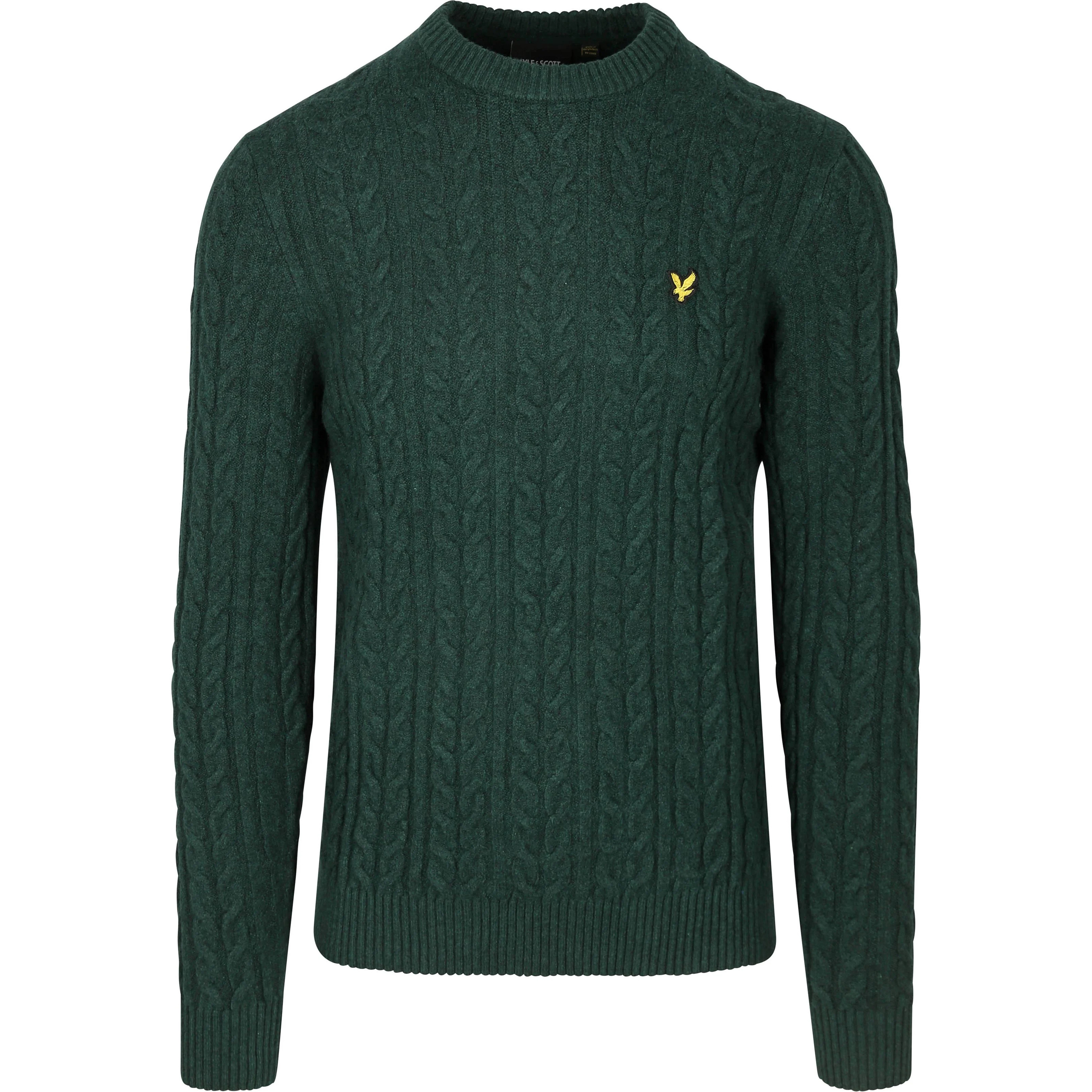 5059775750790 - Rundhals-Pullover aus Kabelstrick Lyle & Scott