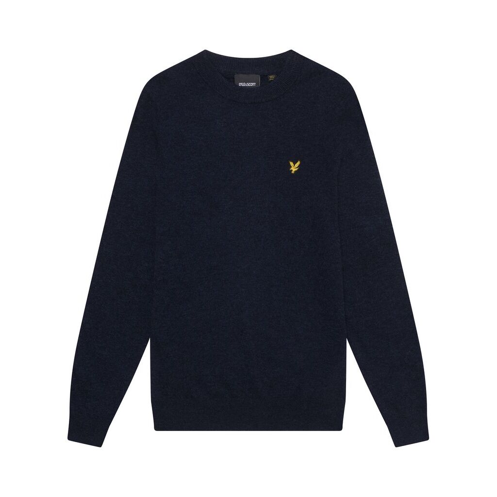 5059775754811 - Rundhals-Pullover aus Schafwolle Blend