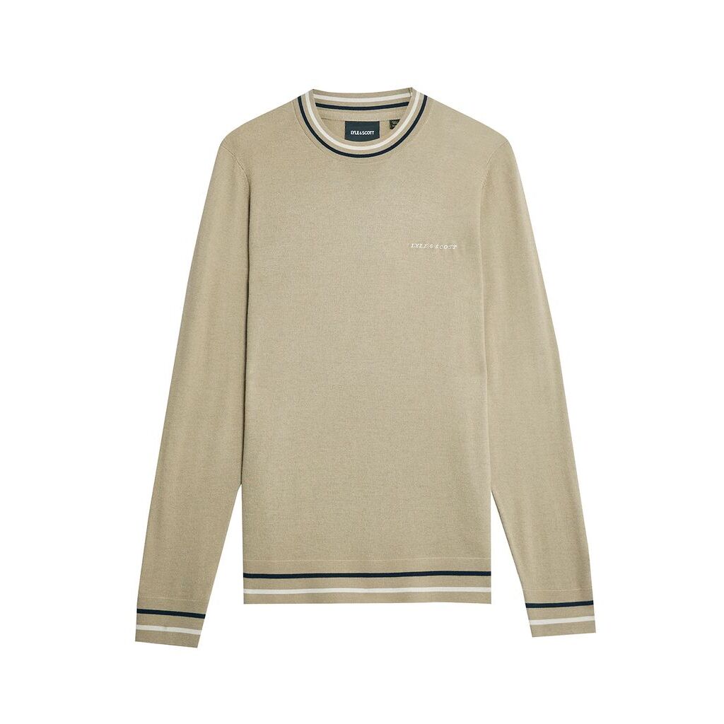 5059775761499 - Bestickter Rundhalsausschnitt Lyle & Scott 5059775761499 - Bestickter Rundhalsausschnitt Lyle & Scott