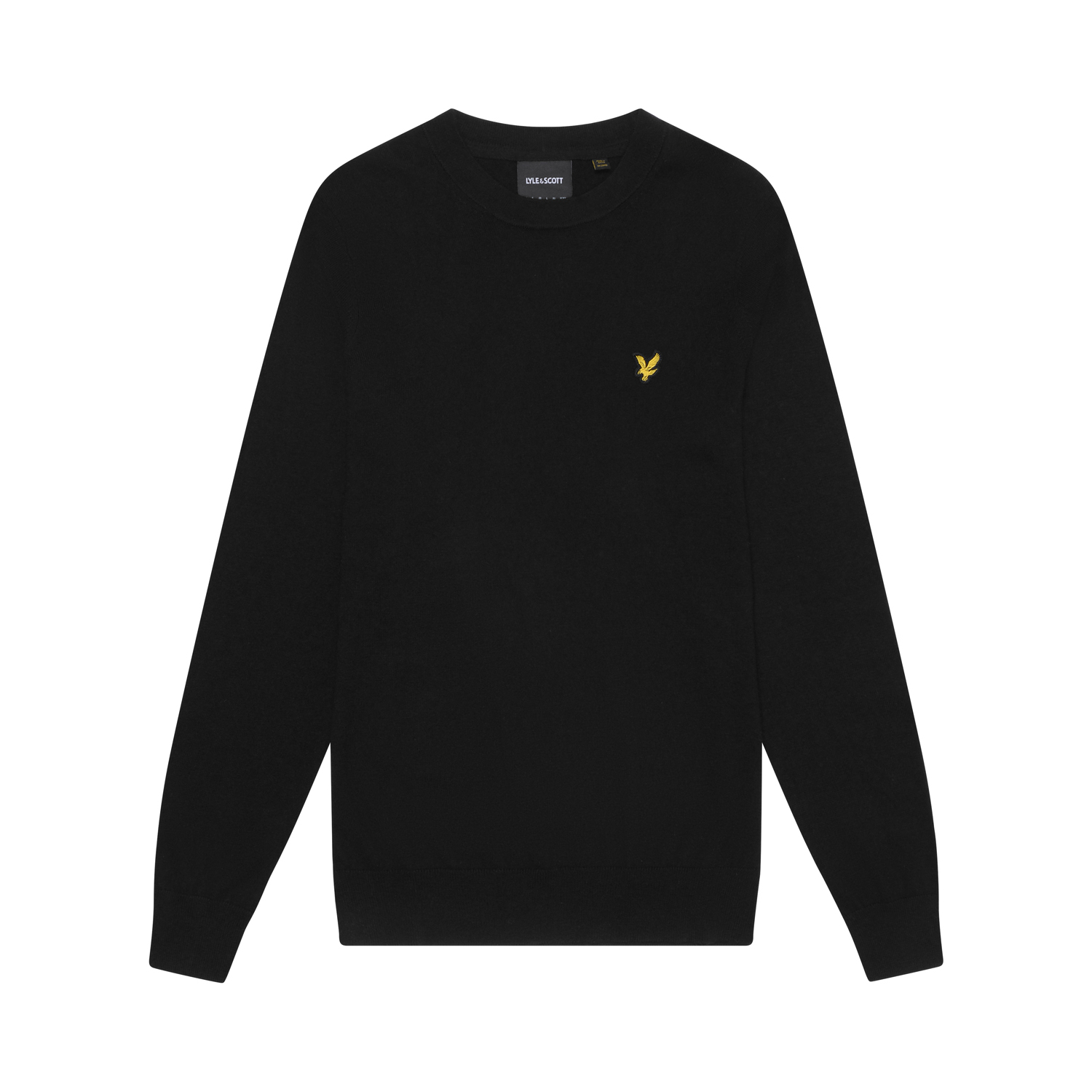 5059775852647 - Pullover mit Rundhalsausschnitt aus Merino-Baumwolle Lyle & Scott