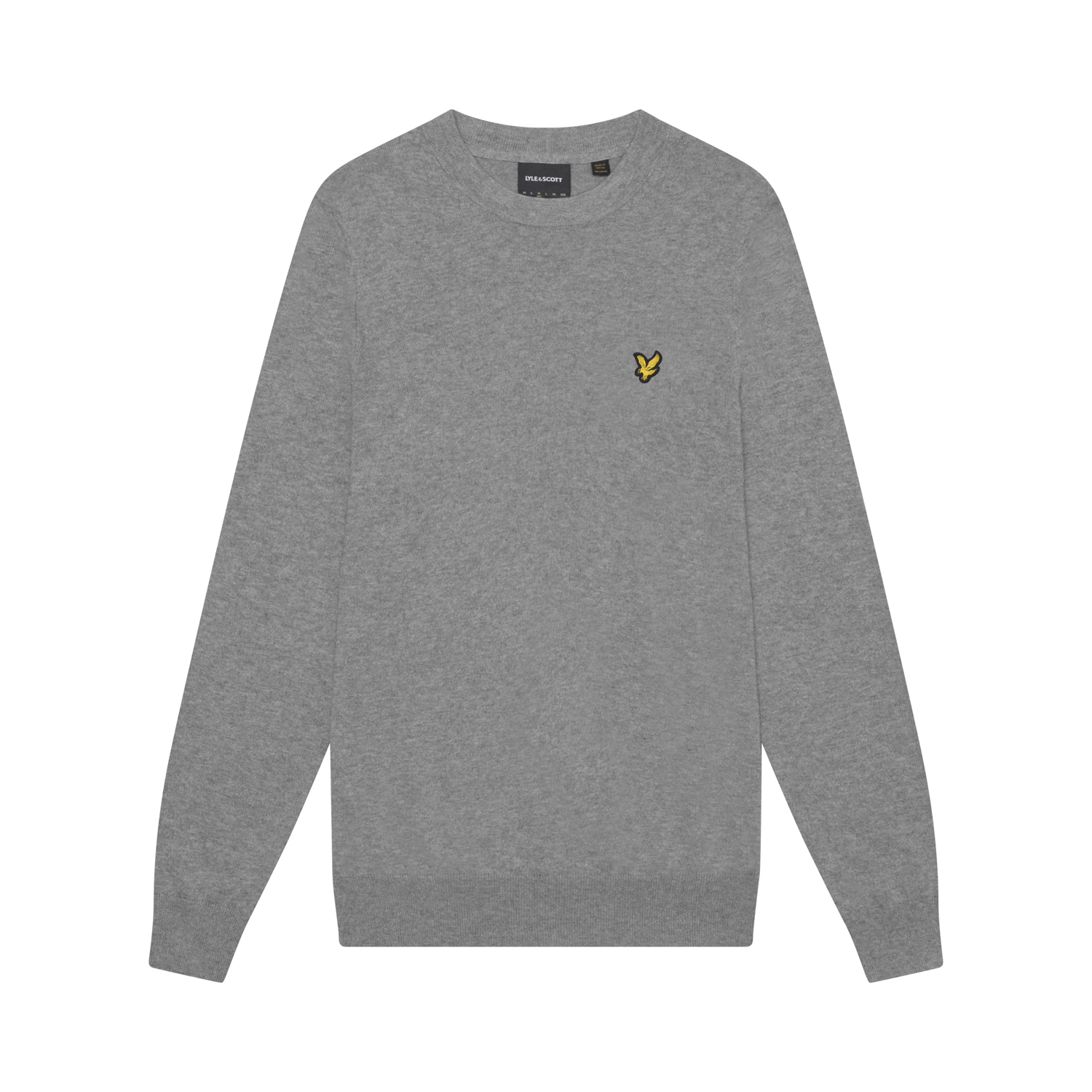 5059775852784 - Pullover mit Rundhalsausschnitt aus Merino-Baumwolle Lyle & Scott