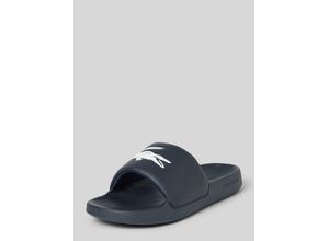 5059862064670 - LACOSTE Badesandalen Croco 10 gepolsterter Riemen Label für Herren blau 405