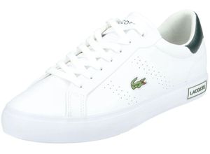 5059862267132 - LACOSTE Sneaker Logo-Aufnäher für Herren weiß 46