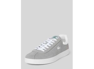 5059862272419 - Ledersneaker mit Label-Patch und Logo-Print Modell BASESHOT