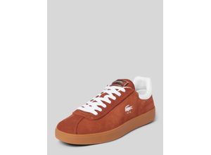 5059862383566 - Ledersneaker mit Label-Detail Modell BASESHOT