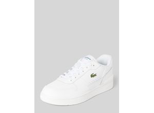 5059862390069 - Ledersneaker mit Logo-Stitching