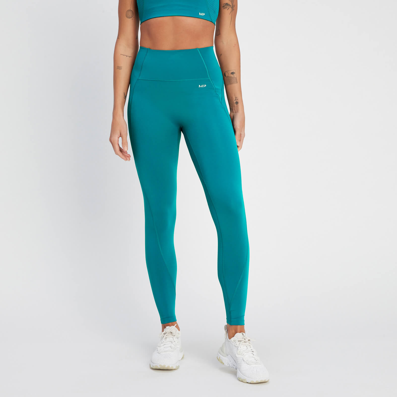 5059883166704 - Damen Tempo Ultra Leggings – Deep Lagoon - XL