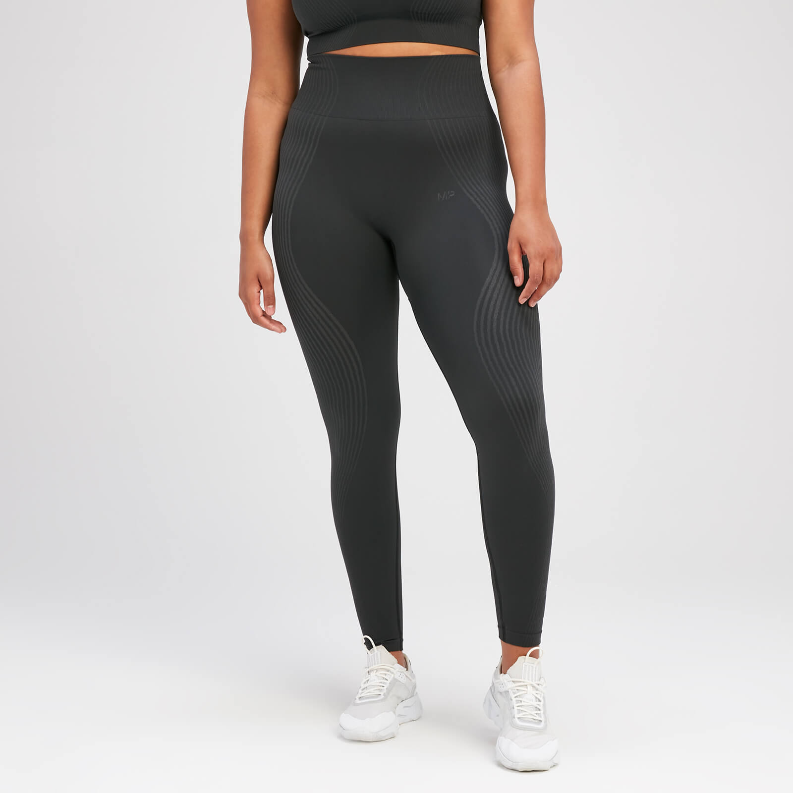 5059883243504 - Damen Tempo Illusion Nahtlose Leggings – Schwarz - XS 5059883243504 - Damen Tempo Illusion Nahtlose Leggings – Schwarz - XS