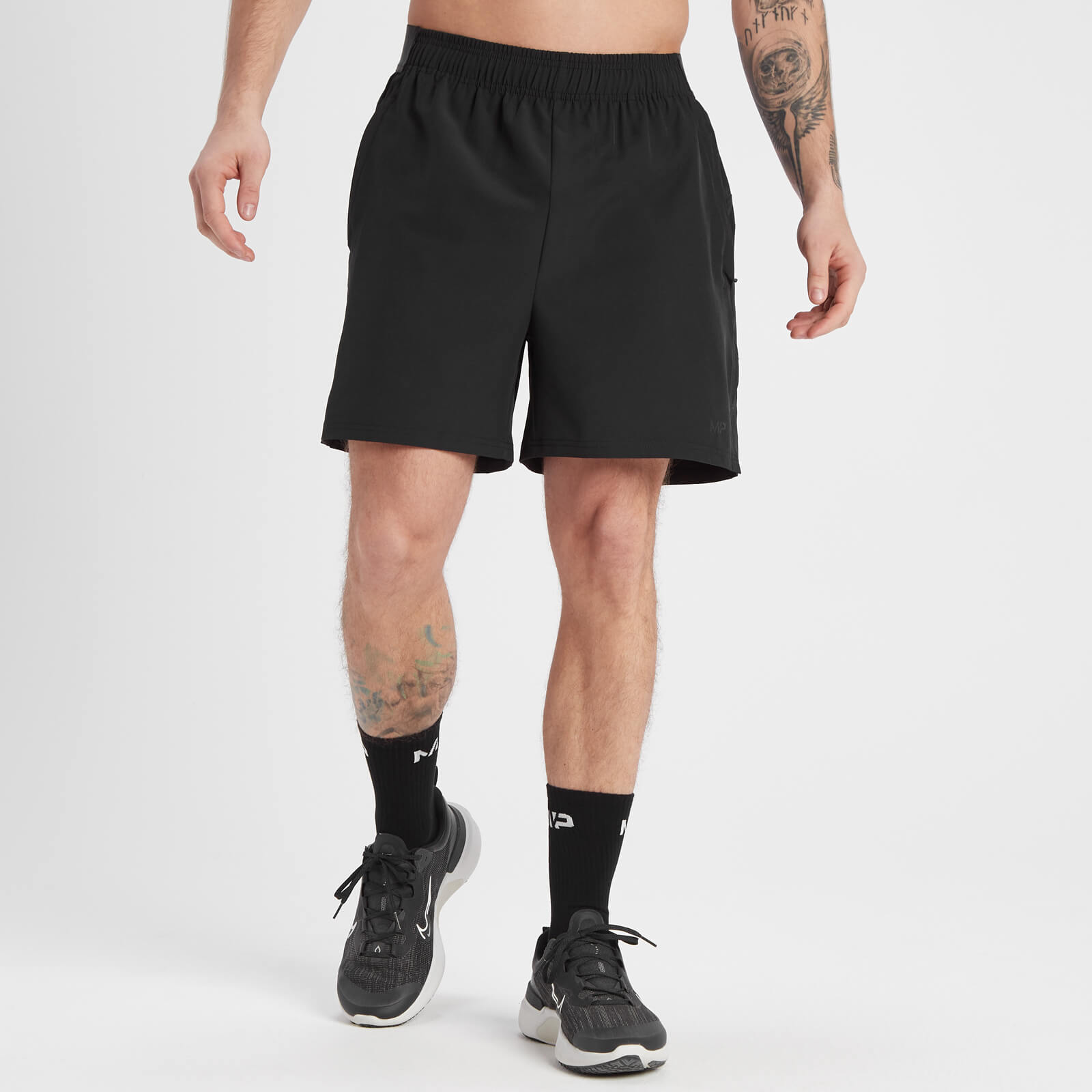 5059883248875 - Herren Adapt gewebte 360 Shorts – Schwarz - XS