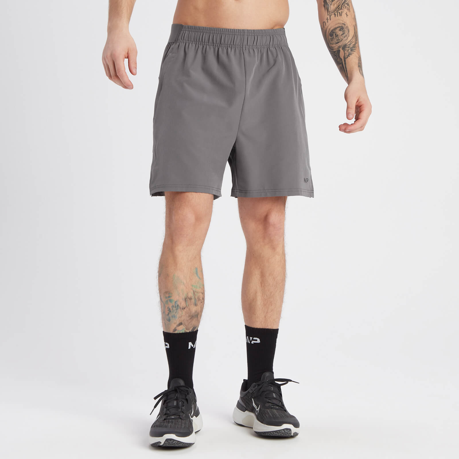 5059883248974 - Herren Adapt gewebte 360 Shorts – Aschgrau - S