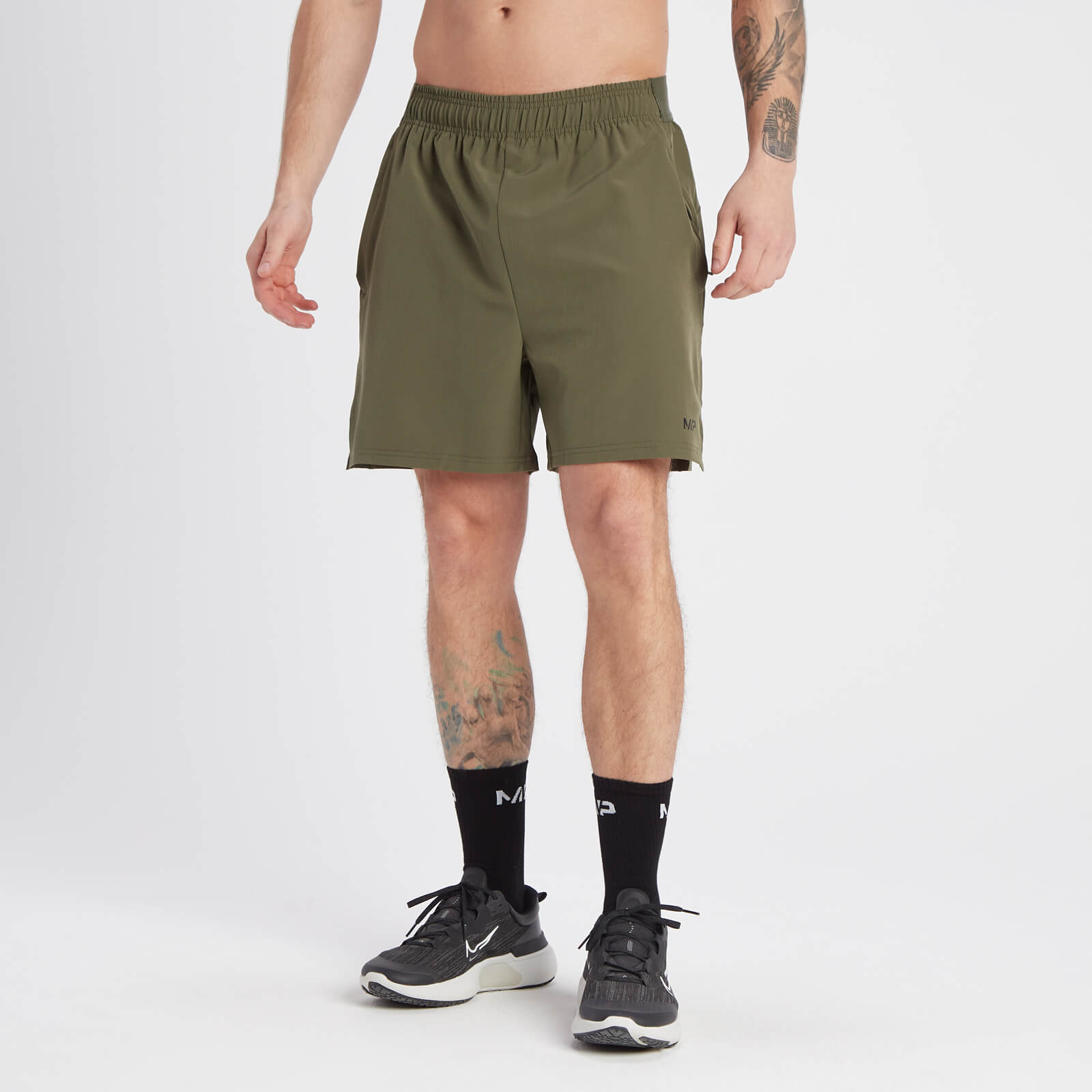 5059883249056 - Herren Adapt gewebte 360 Shorts – Oliv - XS