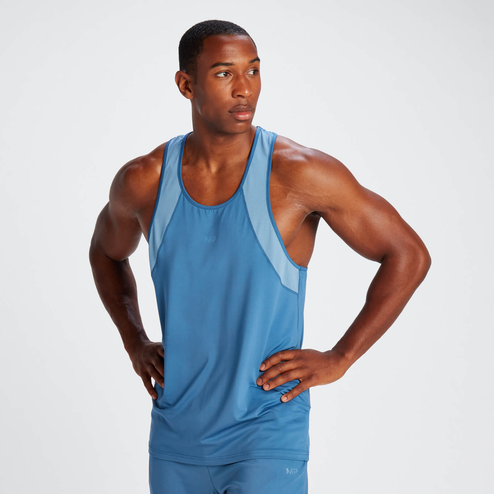 5059883251790 - Herren Tempo Stringer-Top — Indigoblau - XL