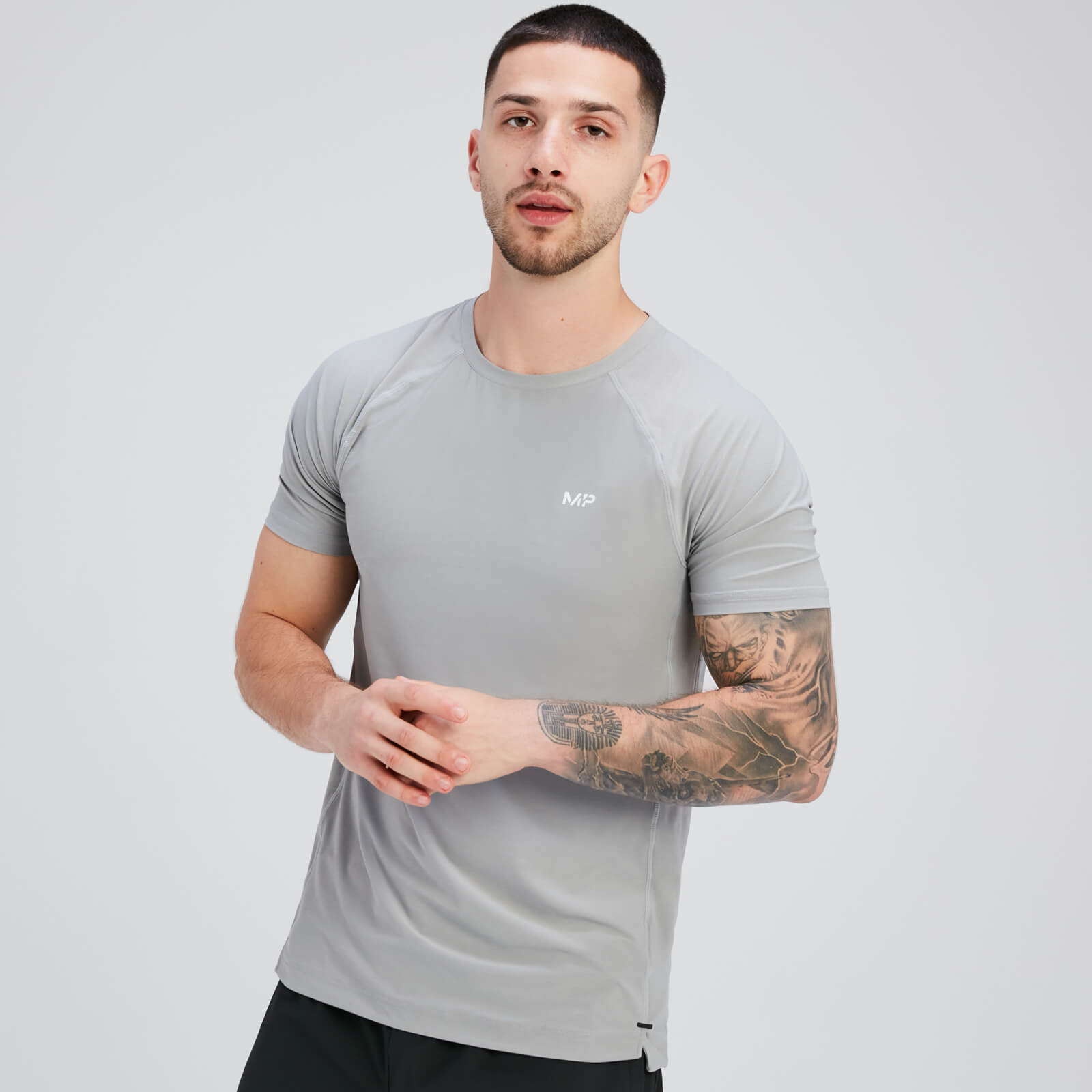 5059883253329 - Tempo Kurzarm-T-Shirt für Herren – Storm Marl - XL