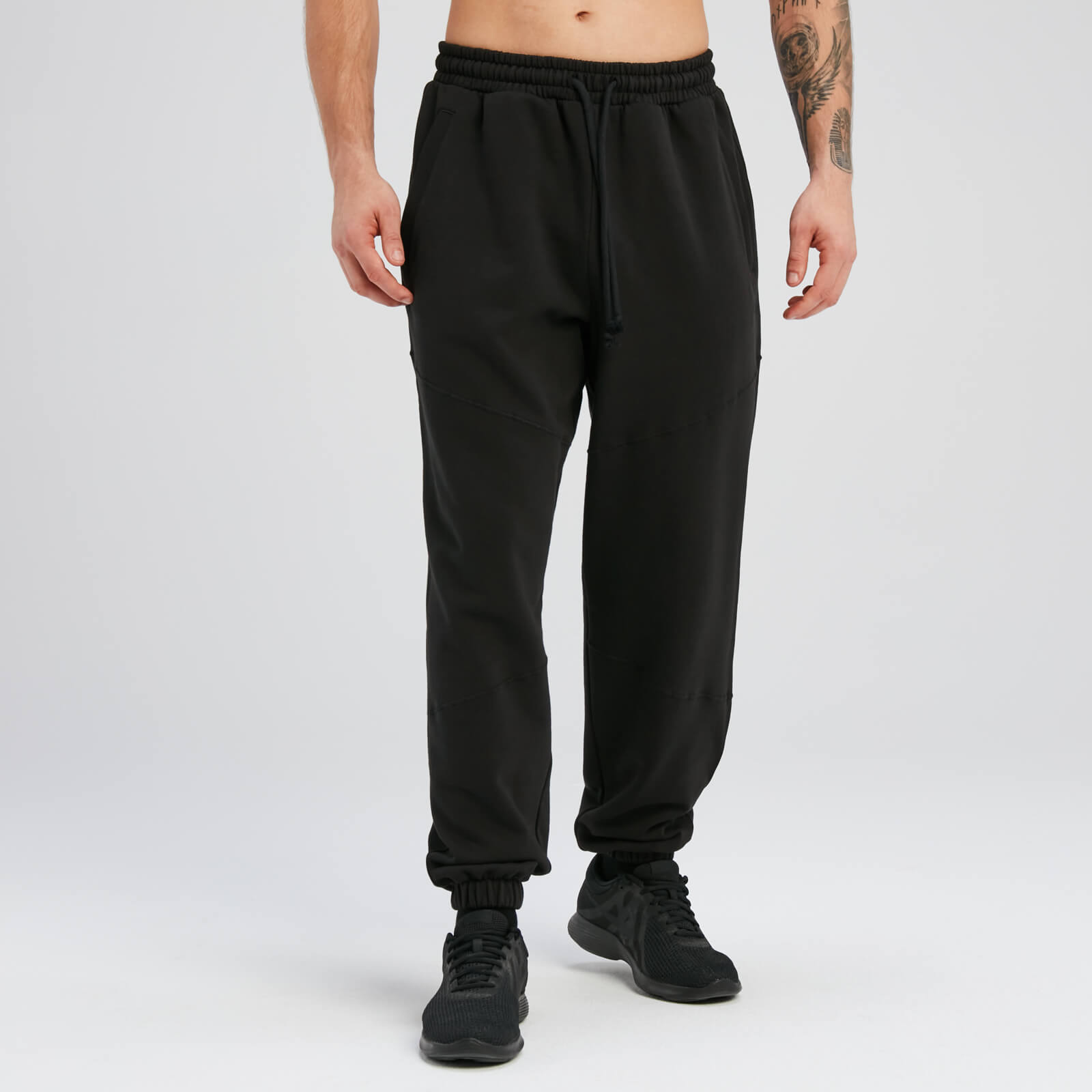 5059883261003 - Herren Rest Day Oversized Jogginghose – Schwarz - L