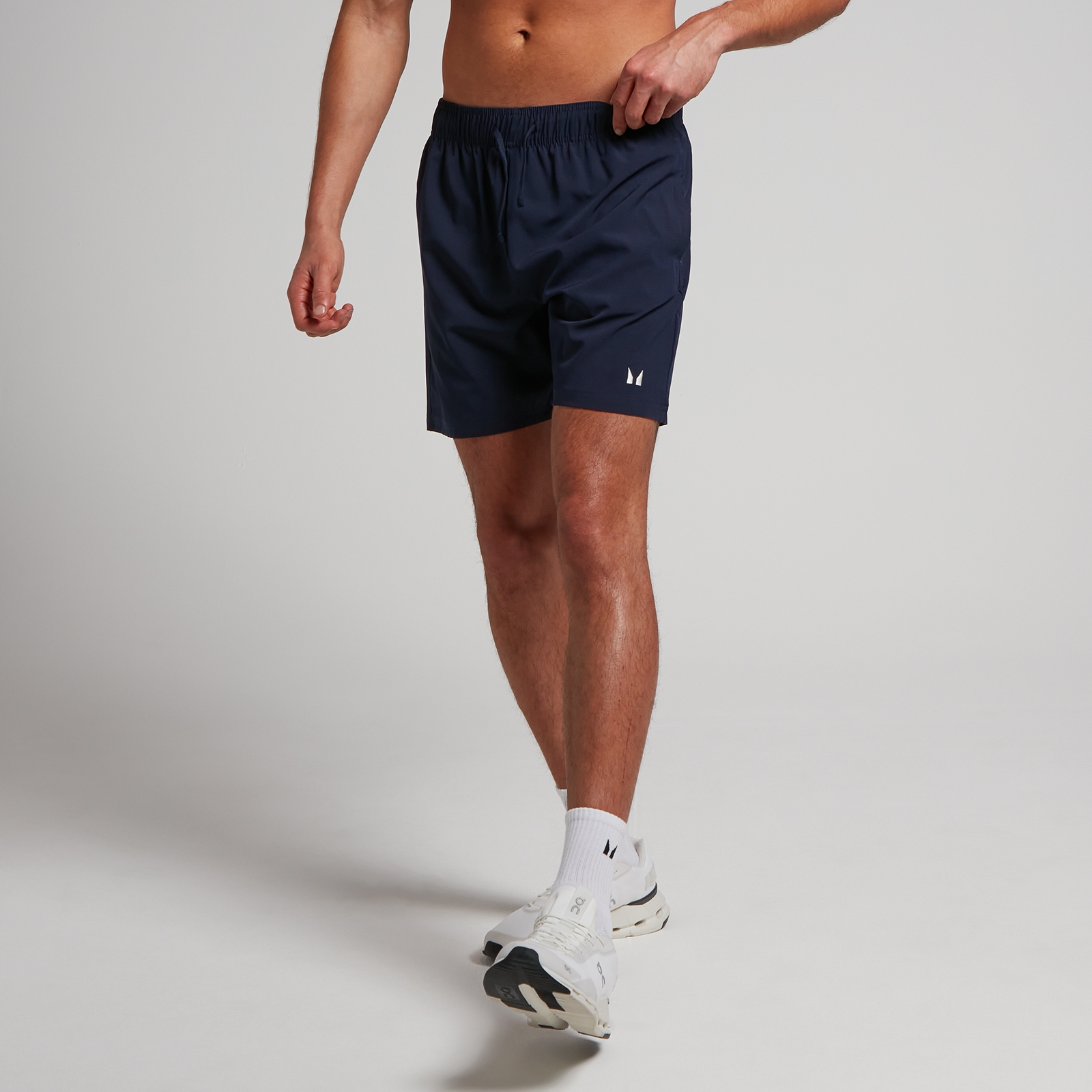 5059883282893 - Herren Gewebte Trainingsshorts – Navy - M