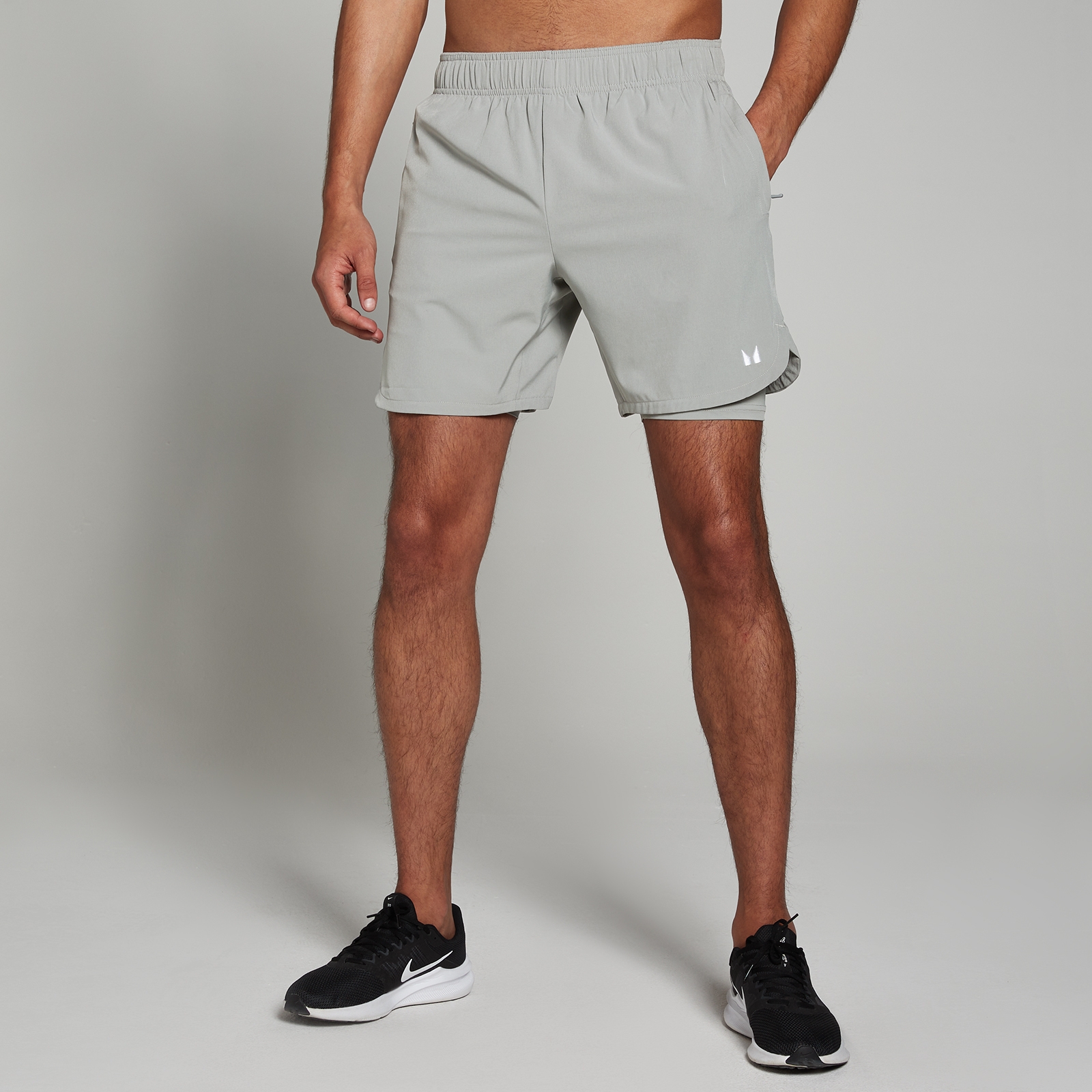 5059883283272 - Herren 2-in-1-Trainingsshorts — Storm - XS