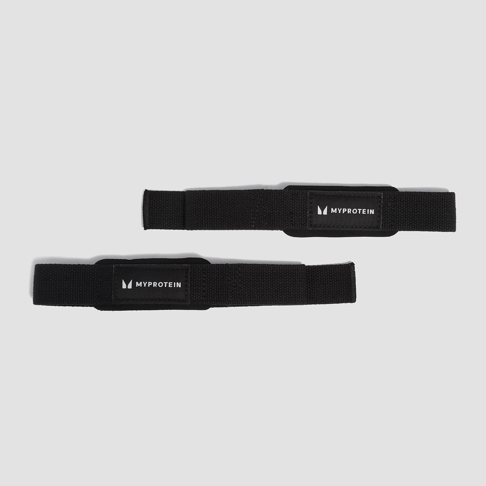 5059883286693 - Myprotein Geposlsterte Zughilfen – Lifting Straps – Schwarz