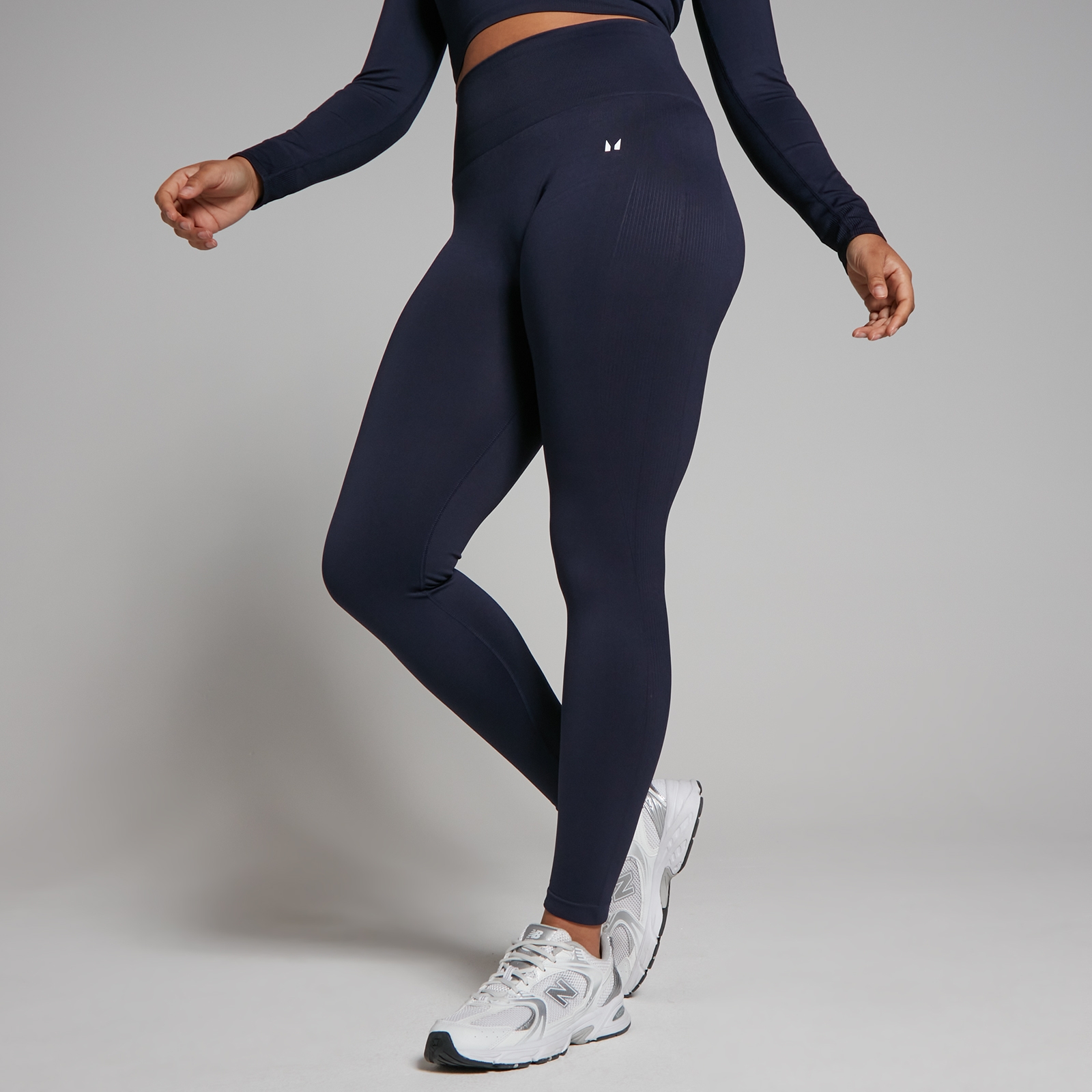 5059883287300 - Damen Shape Nahtlose Leggings — Navy  - XXL