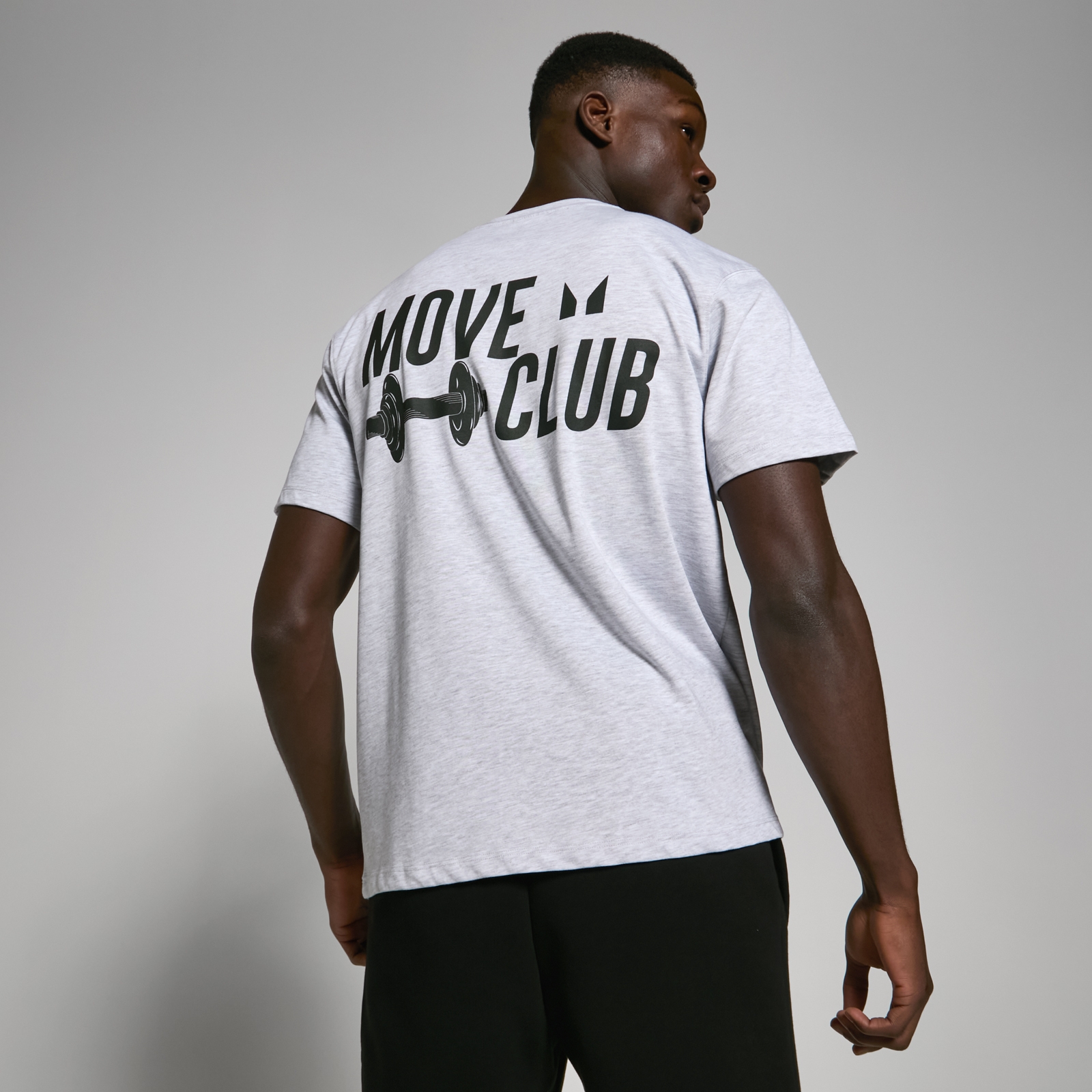 5059883287539 - FIBO Oversized Move Club T-Shirt – Hellgrau - XXS - XS