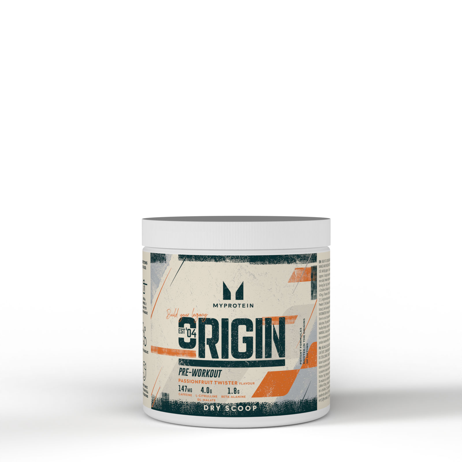 5059883300955 - Origin Pre-Workout Dry Scoop - 18Portionen - Passionfruit Twister