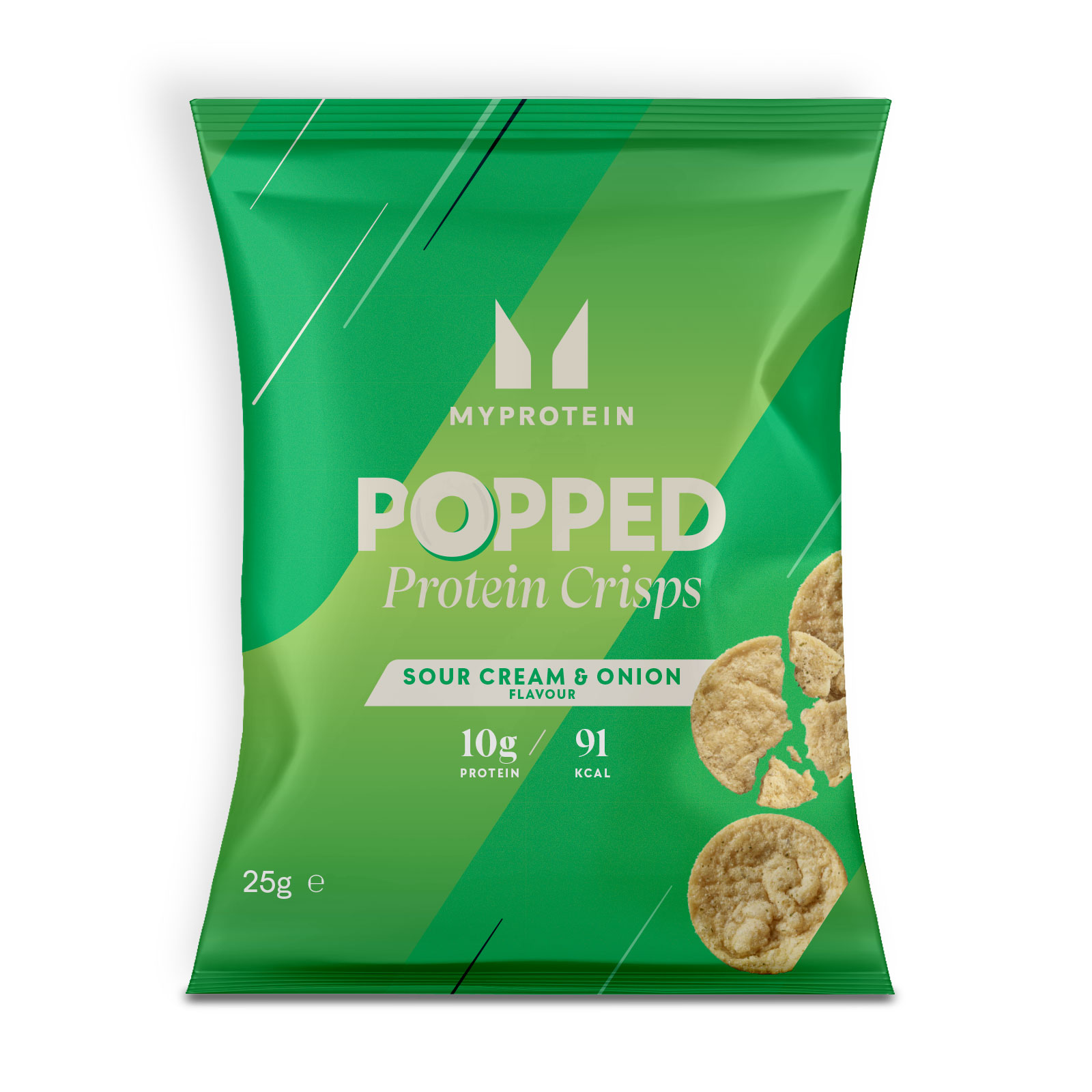 5059883308708 - Gepuffte Protein Crisps - Sour Creme & Zwiebel