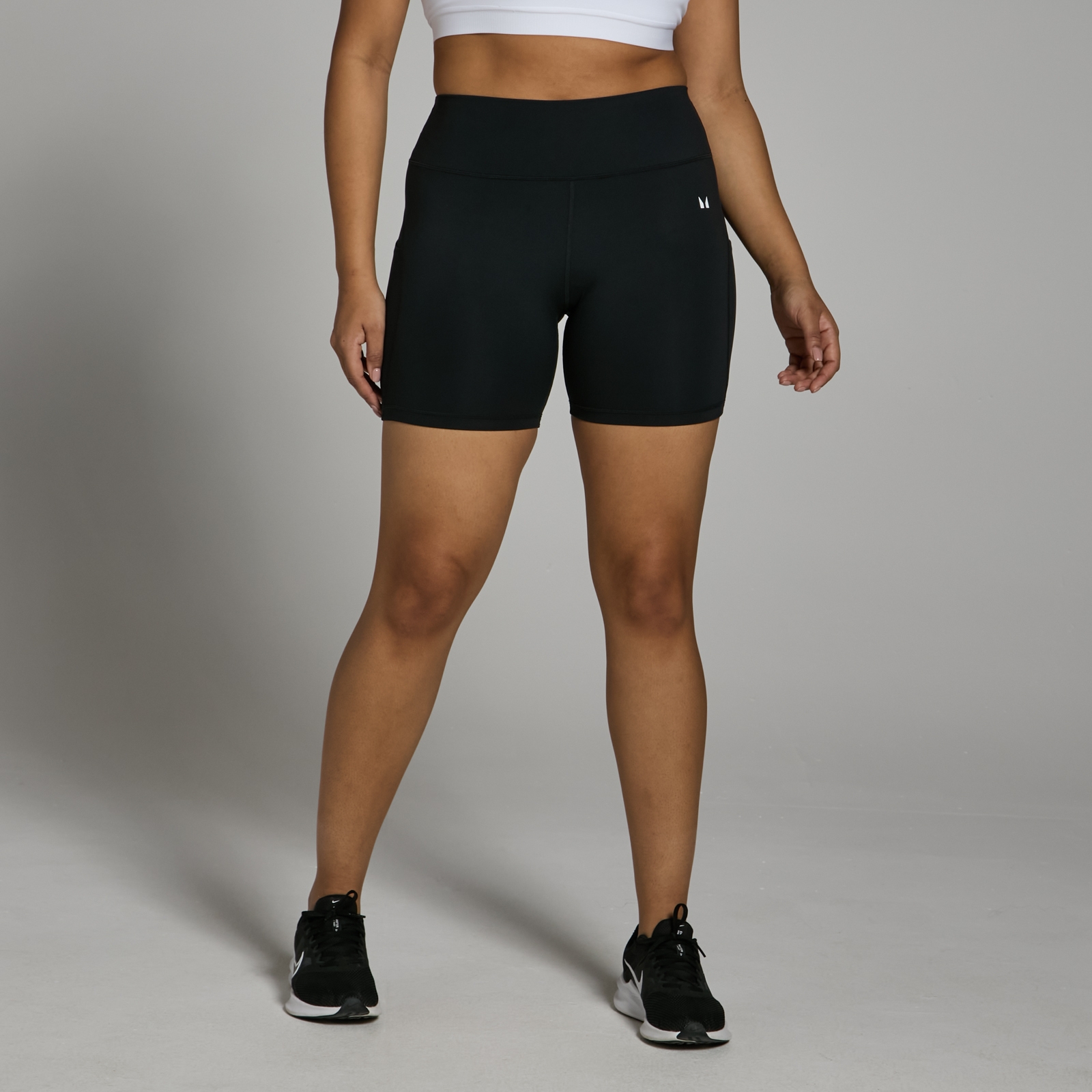 5059883314457 - Womens Power Cycling Shorts - Black  - XXS